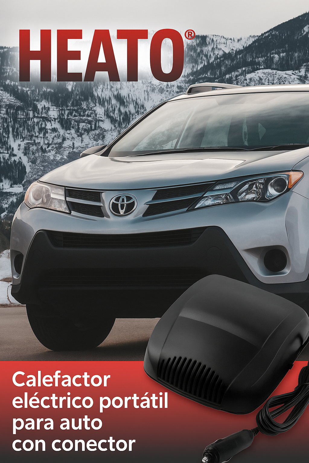 HEATO™ - Calefactor Portable para Auto
